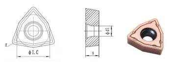 Indexable WC Insert U Drill For Shallow Hole
