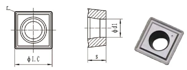 Indexable Sp Insert U Drill For Shallow Hole